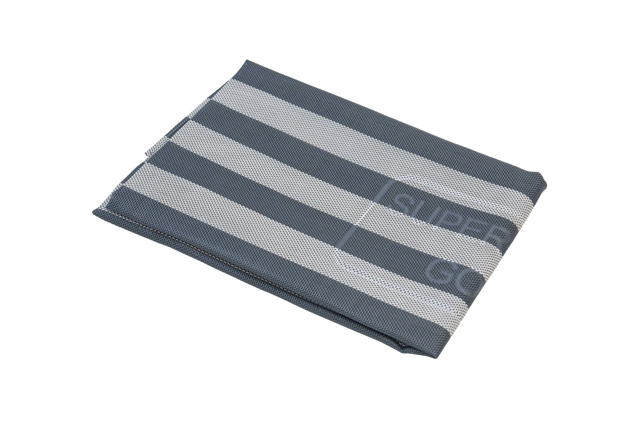 Heavy Duty FleaFree Dog Bed Cover Grey & White Stripe Superior Pet Goods