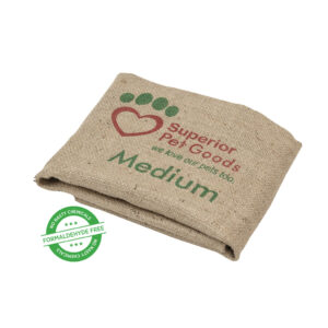Superior Pet Goods Chemical Free Fitted Hessian Cover Medium