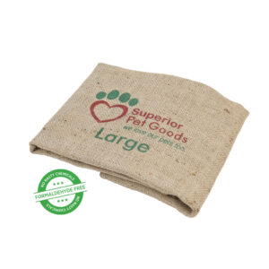 Superior Pet Goods Chemical Free Fitted Hessian Cover large