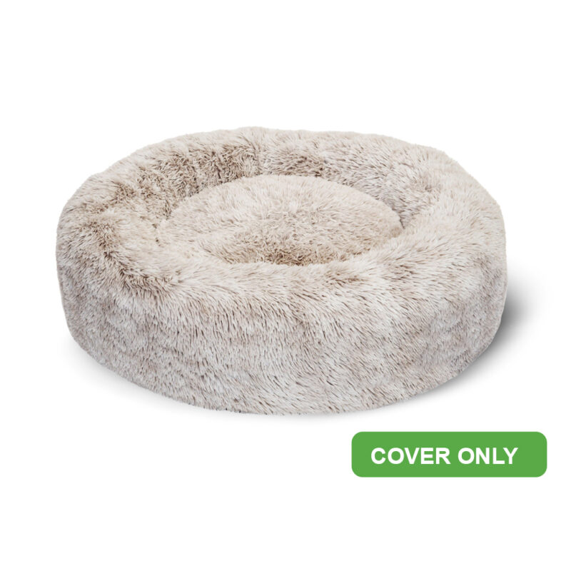 Superior Pet Goods Curl Up Cloud calming pet bed replacement cover in alpine colour