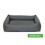 Superior Pet Goods Replacement Cover for Lounger in Jungle Grey Ripstop