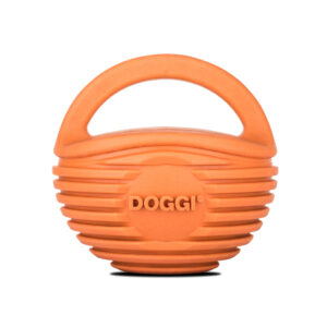 Doggi Orange Ball with handle