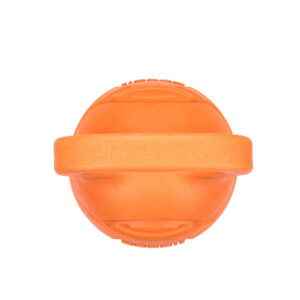 The top view of Doggi Toy dumbbell dog toy on a white background