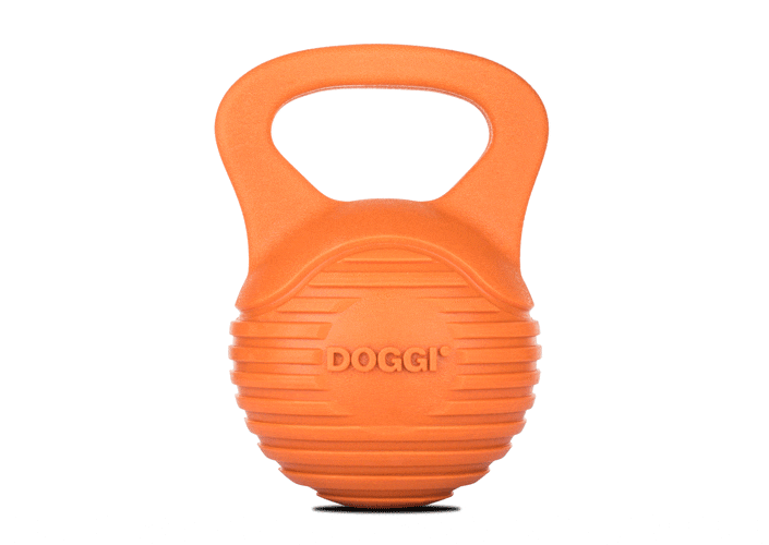 Doggi dumbell toy animation spinning around