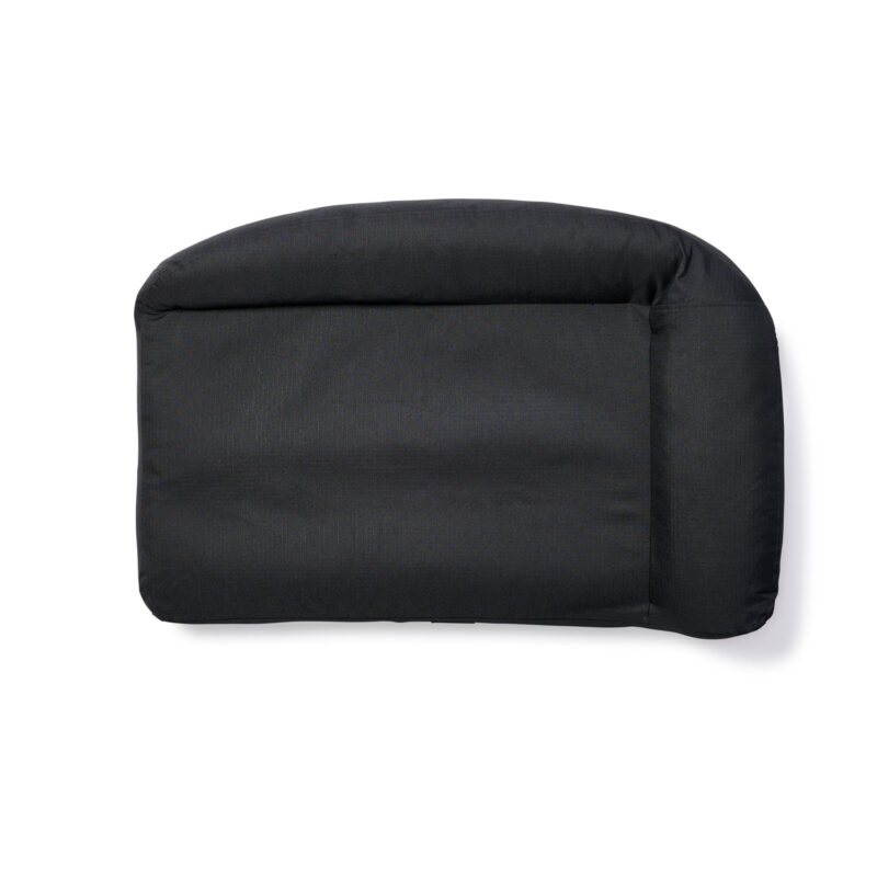 Top view of the Superior Pet Goods SnugSide Crate Bed in Ripstop