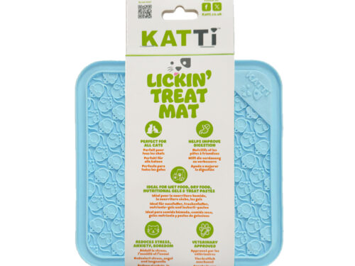 Katti Lickin Treat Mat - Mouse - Blue