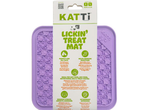 Katti Lickin Treat Mat - Mouse - Purple