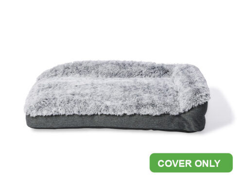 SnugSide Crate Bed Replacement Cover - Small 30", Dove Grey