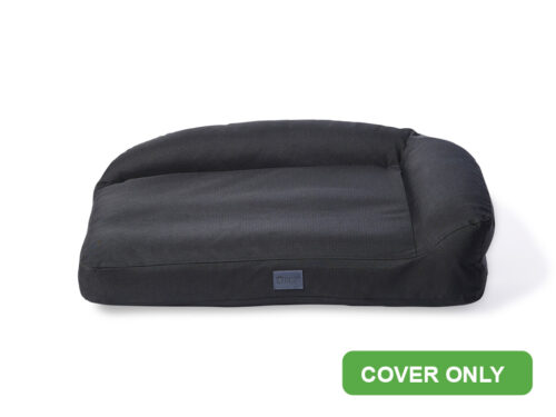 SnugSide Crate Bed Replacement Cover - Jumbo 48", Ripstop Black