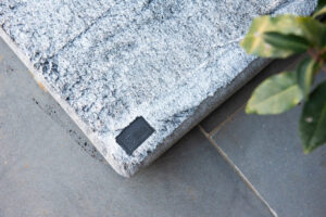 Corner of Superior Pet Goods water resistant ortho dog mat in Artic fur